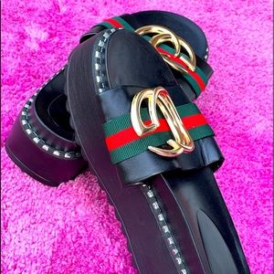 Gucci platform sandals